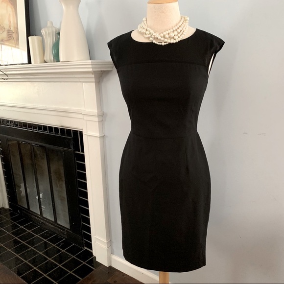 Banana Republic Dresses & Skirts - Banana Republic LBD pieced sheath dress silk wool